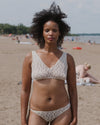 BASERANGE 25 Early Spring French Lace MUSIAL Bra/Panty Series BAS-BRCR-LA-SP25-UNDYED Bra (BRMU)